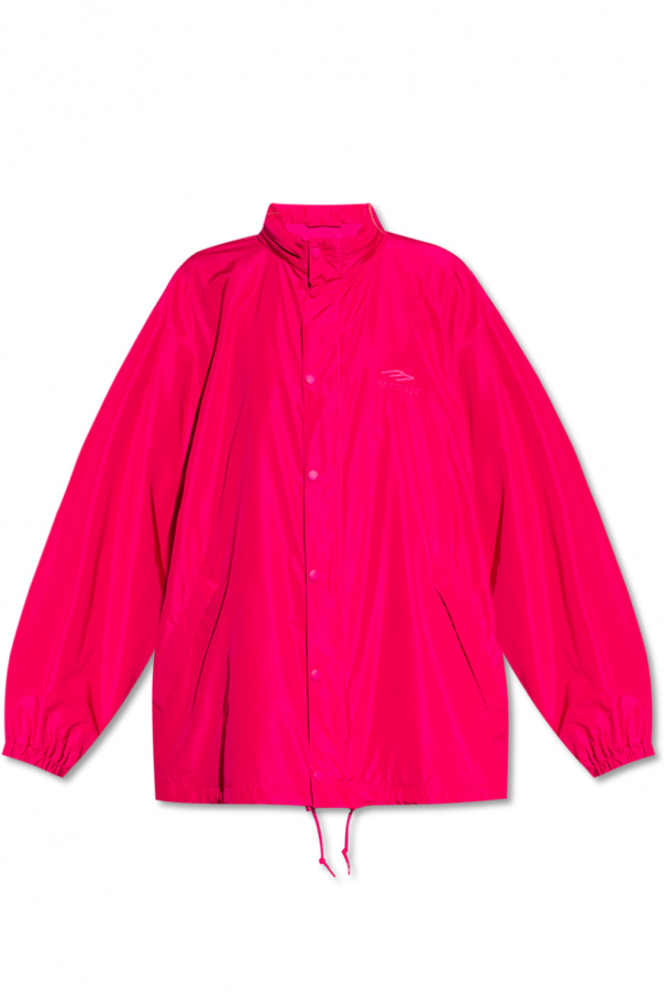 Balenciaga windbreaker pink online